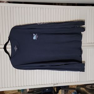Vineyard Vines Chicago long sleeve t-shirt men's XXL EUC Dark blue